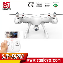 Syma X8PRO Grand Professionnel RC Drone 2.4G 4CH 6-Axis GPS Positionnement Quadrocopter Avec Wifi Caméra FPV Altitude Hold Fonction